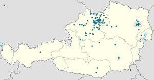 Karte von Gallneukirchen mit Markierungen für die einzelnen Unterstützenden