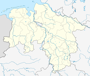 Kart over Goslar med markører for hver supporter