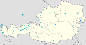 A(z) Innsbruck térképe címkékkel minden támogató számára
