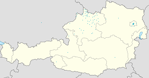 Harta lui Aigen-Schlägl cu marcatori pentru fiecare suporter