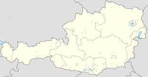 Mapa de Pörtschach am Wörther See com marcações de cada apoiante