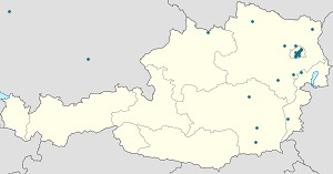 Karte von Donaustadt mit Markierungen für die einzelnen Unterstützenden