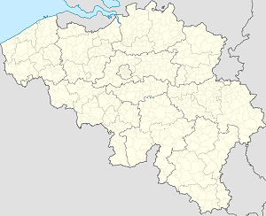 Map of Belgium with markings for the individual supporters