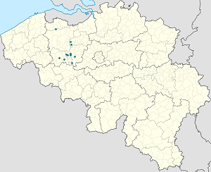 Mapa de Munkzwalm com marcações de cada apoiante