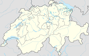 Mappa di Cantone Turgovia con ogni sostenitore 