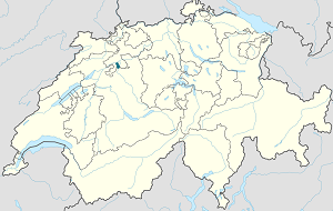 Kaart van Solothurn met markeringen voor elke ondertekenaar