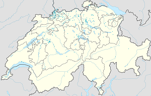Karta över Basel-Stadt med taggar för varje stödjare