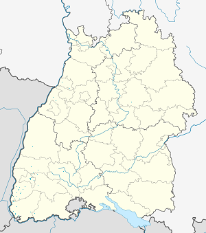 Karte von Neuenburg am Rhein mit Markierungen für die einzelnen Unterstützenden
