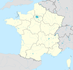 Карта на Париж с маркери за всеки поддръжник