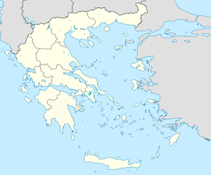 Kart over Περιφερειακή Ενότητα Καρπάθου-Ηρωικής Νήσου Κάσου med markører for hver supporter