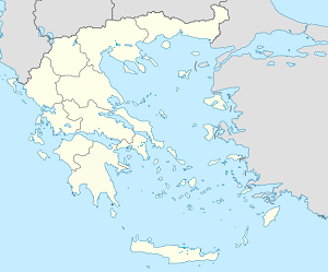 Harta e Δήμος Ηρακλείου me shenja për mbështetësit individual 