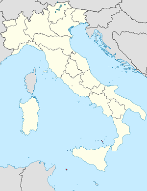 Karte von Trentino-Südtirol mit Markierungen für die einzelnen Unterstützenden